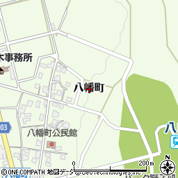 石川県白山市八幡町周辺の地図