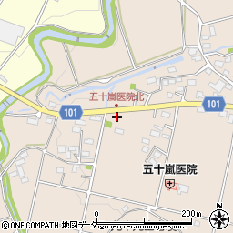 群馬県前橋市富士見町原之郷105周辺の地図