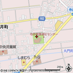 石川県能美市寺井町ぬ周辺の地図