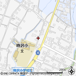 群馬県前橋市富士見町時沢1866周辺の地図