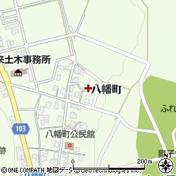 石川県白山市八幡町ワ周辺の地図