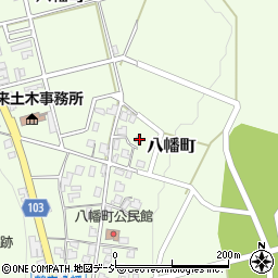 石川県白山市八幡町ワ52周辺の地図