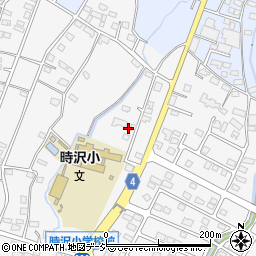 群馬県前橋市富士見町時沢3125周辺の地図