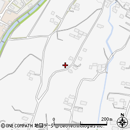 群馬県前橋市富士見町時沢2505周辺の地図