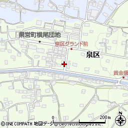 長野県埴科郡坂城町泉区周辺の地図