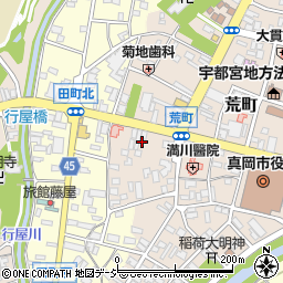 栃木県真岡市荒町2191周辺の地図