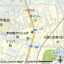 群馬県みどり市大間々町大間々1146-1周辺の地図