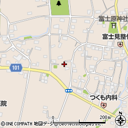 群馬県前橋市富士見町原之郷381-3周辺の地図