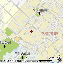 石川県能美市下ノ江町申34-1周辺の地図
