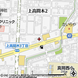 栃木銀行真岡西支店周辺の地図