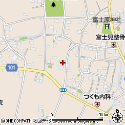 群馬県前橋市富士見町原之郷381-2周辺の地図