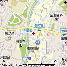 栃木キネシオ販売周辺の地図