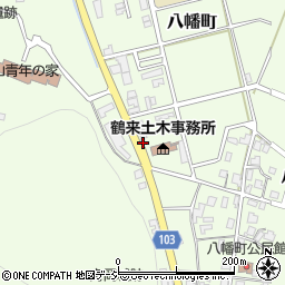 石川県白山市八幡町イ周辺の地図