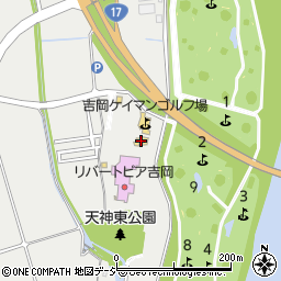 道の駅よしおか温泉周辺の地図