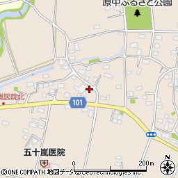 群馬県前橋市富士見町原之郷348周辺の地図