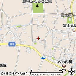 群馬県前橋市富士見町原之郷376周辺の地図