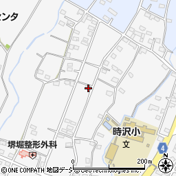 群馬県前橋市富士見町時沢3230周辺の地図