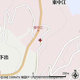 富山県南砺市高草嶺25周辺の地図