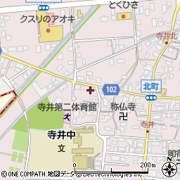 石川県能美市寺井町ナ周辺の地図