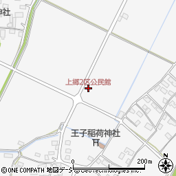 上郷2区公民館周辺の地図