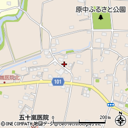 群馬県前橋市富士見町原之郷363周辺の地図