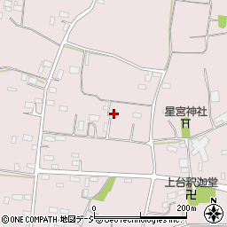 栃木県下野市上台448周辺の地図