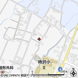 群馬県前橋市富士見町時沢3096周辺の地図