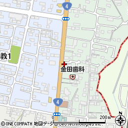 栃木県下野市下古山18-6周辺の地図
