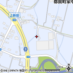 栃木県栃木市都賀町家中4487周辺の地図