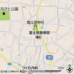 群馬県前橋市富士見町原之郷1754周辺の地図