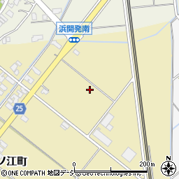 石川県能美市下ノ江町ホ周辺の地図