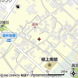 石川県能美市道林町チ158周辺の地図