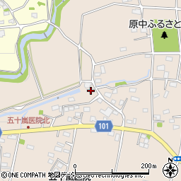 群馬県前橋市富士見町原之郷327-1周辺の地図