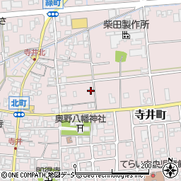 石川県能美市寺井町ち周辺の地図