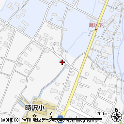 群馬県前橋市富士見町時沢3115周辺の地図