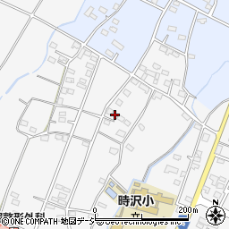 群馬県前橋市富士見町時沢3097周辺の地図