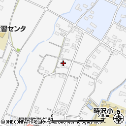 群馬県前橋市富士見町時沢3233周辺の地図