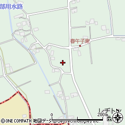 長野県大町市常盤2321周辺の地図