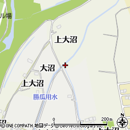 栃木県真岡市上大沼264周辺の地図