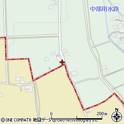 長野県大町市常盤25周辺の地図