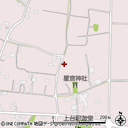栃木県下野市上台419周辺の地図