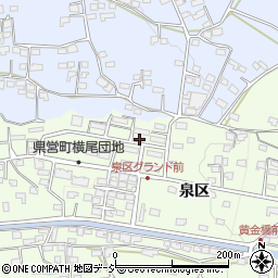 長野県埴科郡坂城町泉団地周辺の地図