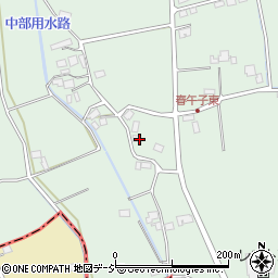 長野県大町市常盤2320周辺の地図