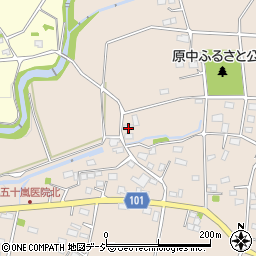 群馬県前橋市富士見町原之郷1817周辺の地図