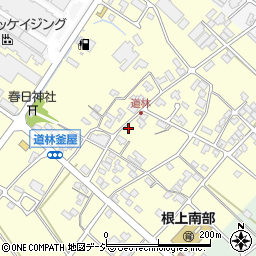石川県能美市道林町チ133周辺の地図