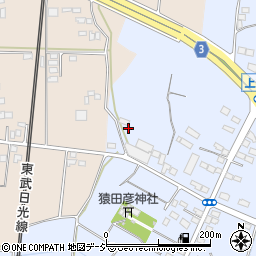 栃木県栃木市都賀町家中5185周辺の地図