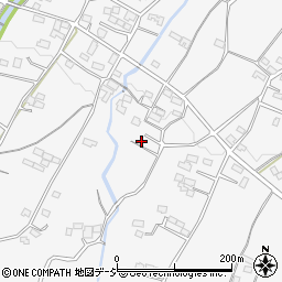 群馬県前橋市富士見町時沢2323-8周辺の地図