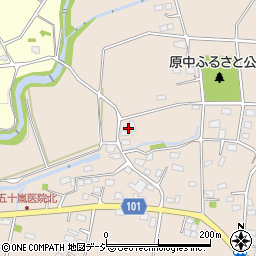 群馬県前橋市富士見町原之郷1818周辺の地図