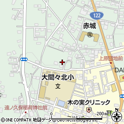 群馬県みどり市大間々町桐原703-1周辺の地図