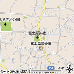 富士原神社周辺の地図